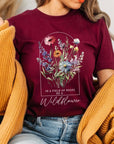 Roses Wildflower Floral Meadow Graphic T Shirts