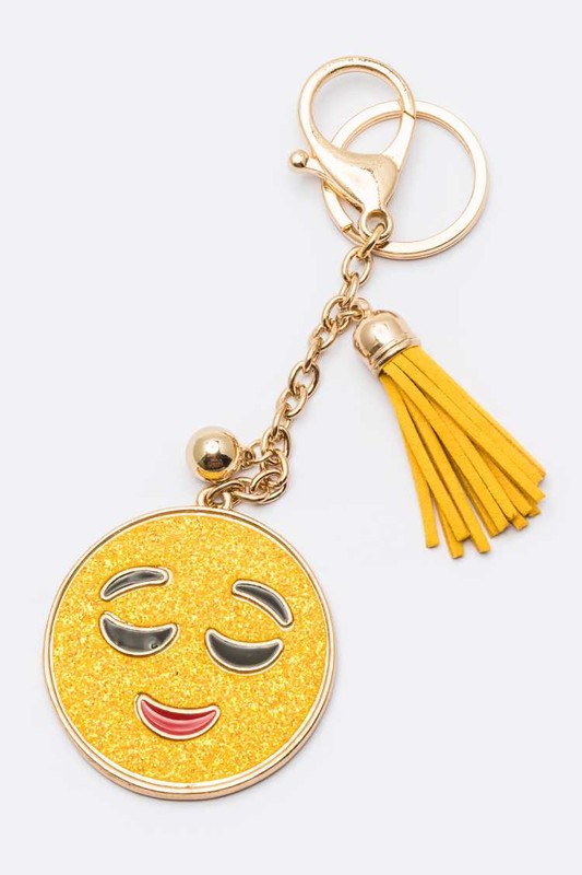 Emoji Metal Key Chain