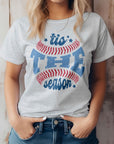 Tis The Season, Baseball Graphic Tee