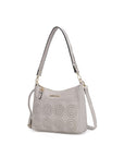 MKF Collection Alani Laser Cut Shoulder Bag by Mia