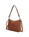 MKF Collection Alani Laser Cut Shoulder Bag by Mia