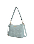 MKF Collection Alani Laser Cut Shoulder Bag by Mia