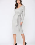 Shay Sweater Wrap Dress