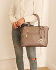 MKF Cairo M Signature Satchel Bag by Mia K