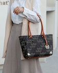 MKF Lady M Signature Tote Bag & Wallet Set by Mia