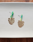 Mini Belize Earrings - Green