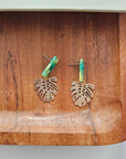 Mini Belize Earrings - Green