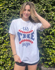 PLUS Tis the Season Baseball Tee