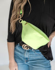 Colorful Nylon Sling Bum Hip Bag with Strap