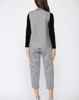 Felecia Woven Brushed Vest