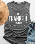 Thankful Mama All Day Every Day Muscle Tank