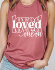 Mother's Day Loved Mom Muscle Tank Top