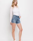 VERVET by Flying Monkey Super High Rise Shorts