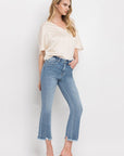 VERVET by Flying Monkey High Rise Crop Flare Jeans