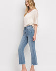 VERVET by Flying Monkey High Rise Crop Flare Jeans