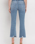 VERVET by Flying Monkey High Rise Crop Flare Jeans