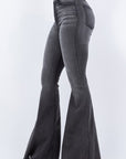 GJG Denim Bell Bottom Jean in Dark Grey