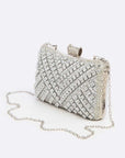 Crystal Iconic Bridal Party Box Clutch