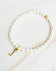 Freshwater Pearl Initial Charm Bracelet