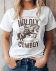 Kick up Dust Cowboy, Vintage Western Graphic Tee