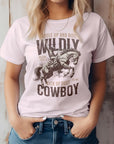 Kick up Dust Cowboy, Vintage Western Graphic Tee