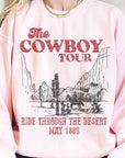 Cowboy Tour Western Country Oversized Sweatshirt