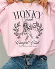 Honky Tonk Cowgirl Club Oversized Sweatshirt