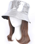 Metallic Shiny Bucket Hat