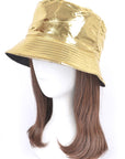 Metallic Shiny Bucket Hat