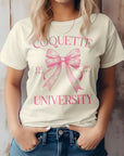 Vintage Coquette University Graphic Tee