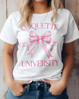 Vintage Coquette University Graphic Tee