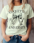 Vintage Coquette University Graphic Tee