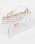 Studded Iconic Clear Swing Bag