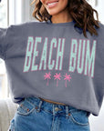 Beach Bum Oversized Graphic Fleece Sweatshirts