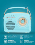 Supersonic Multi-Function Bluetooth Retro Speaker