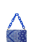 Paisley Print Rectangular Bag with Strap