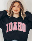 Idaho State Oversized Graphic Fleece Sweatshirts