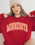 Minnesota State Oversized Graphic Sweatshirts