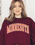 Minnesota State Oversized Graphic Sweatshirts