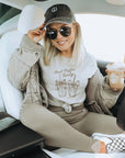 Iced Coffee Girly Graphic Tee