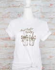 Iced Coffee Girly Graphic Tee