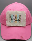 Mother's Day Blessed Mama Strokes Patch Hat