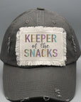 Mother's Day Keeper of the Snacks Patch Hat