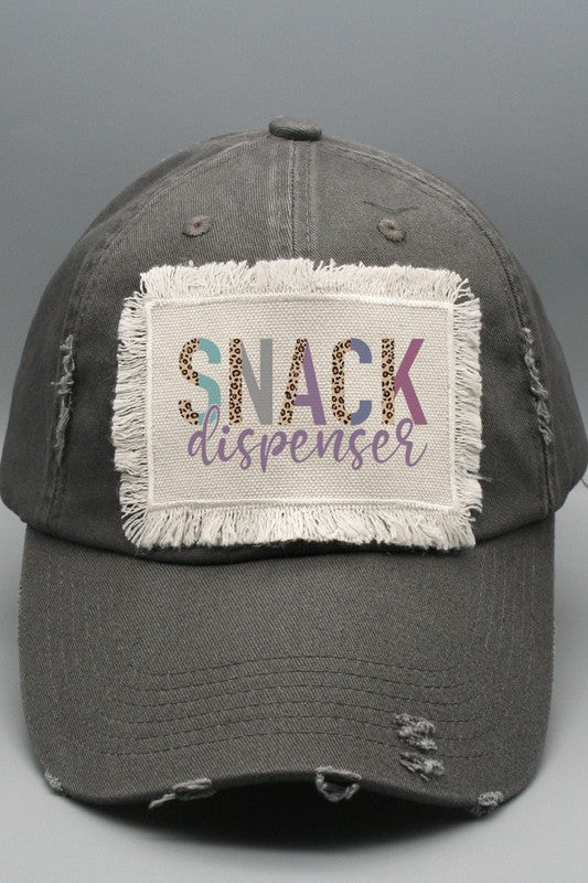 Mother&#39;s Day Leopard Snack Dispenser Patch Hat