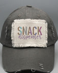Mother's Day Leopard Snack Dispenser Patch Hat