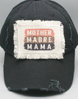 Mother's Day Mother Madre Mama Block Patch Hat