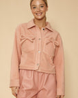 Miss Sparkling | Fleece Bow Jacket