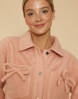 Miss Sparkling | Fleece Bow Jacket
