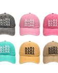 Mama Mini Stacked Matching Mom Me Hats Caps