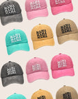 Mama Mini Stacked Matching Mom Me Hats Caps